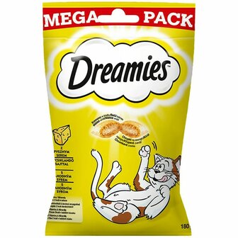 Kattensnoepjes Dreamies Kaas 180 g 1