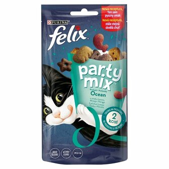 Kattensnoepjes Purina Party Mix Ocean Mix 60 L 60 g 1