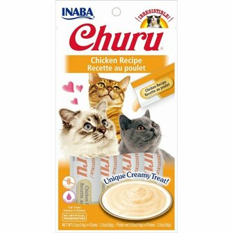 Kattensnoepjes Inaba Churu Kip 4 x 14 g 1