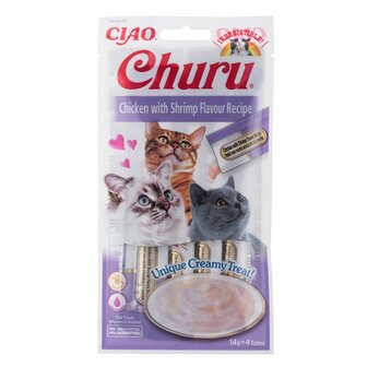 Kattensnoepjes Inaba EU108 Kip 4 x 14 g 1