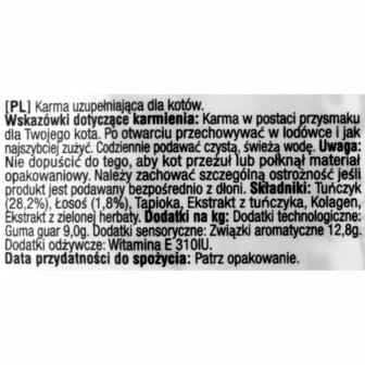 Kattensnoepjes Inaba EU106 Zalm Tonijn Vis 4 x 14 g 3