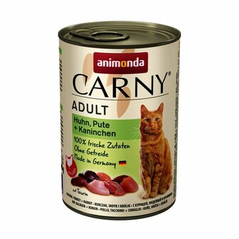 Kattenvoer Animonda Carny Kip Pauw Konijnenvlees 200 g 1
