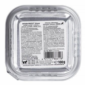 Kattenvoer Animonda Intergra Protect Harnseine Kalfsvlees 100 g 3