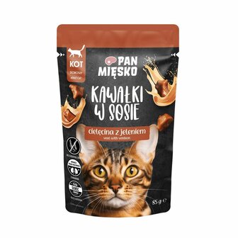 Kattenvoer PAN MIĘSKO                                 85 g 1