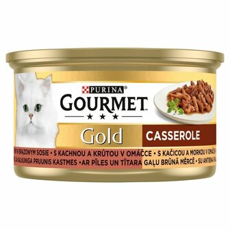 Kattenvoer Purina GOURMET GOLD Pauw Eend 85 g 1