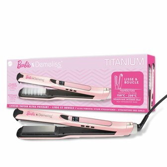 Stijltang Demeliss Barbie Edition Titanium V2 1