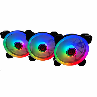 Case fan Talius IRIS SPECTRUM ARGB/CRONOS &Oslash; 12 cm (3 Stuks) 1
