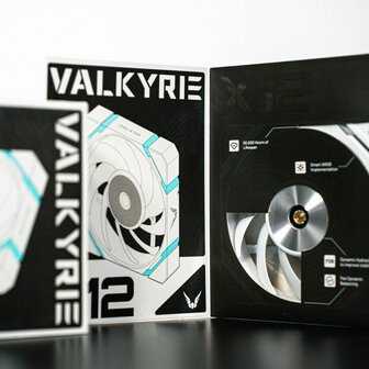 Case fan Valkyrie VK-FANX12FW (1 Stuks) 3