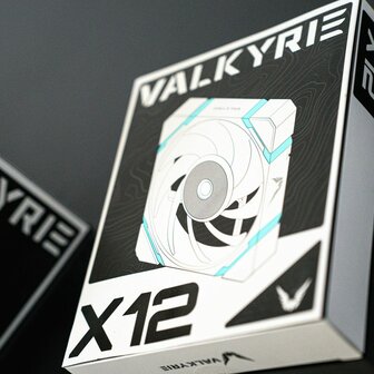 Case fan Valkyrie VK-FANX12FW (1 Stuks) 4