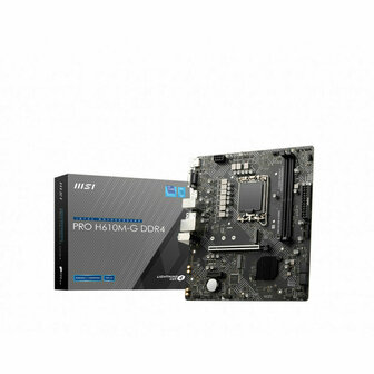 Moederbord MSI PRO H610M-G DDR4 INTEL H610 LGA 1700 1