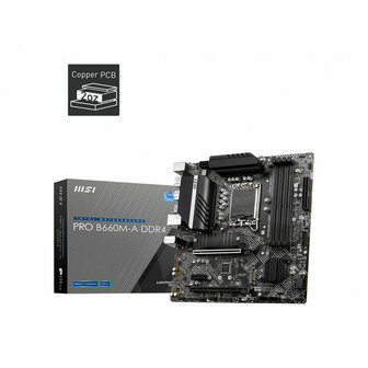 Moederbord MSI PRO H610M-G DDR4 INTEL H610 LGA 1700 2