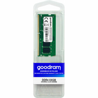 RAM geheugen GoodRam GR2666S464L19S/8G 8 GB DDR4 2666 MHz CL19 1