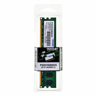 RAM geheugen Patriot Memory PC2-6400 CL6 1