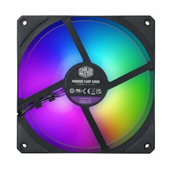 CPU-ventilator Cooler Master Mobius 140P 5