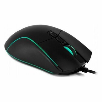 Gaming muis met led CoolBox DeepDarth RGB 6400 dpi 30 ips Zwart 4