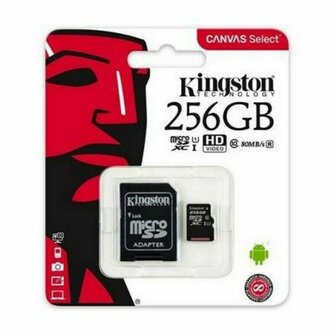 Micro SD kaart met adapter Kingston SDCS2 100 MB/s 1