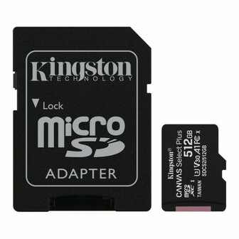 Micro SD kaart met adapter Kingston SDCS2 100 MB/s 5