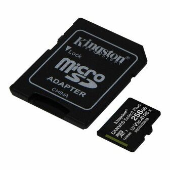 Micro SD kaart met adapter Kingston SDCS2 100 MB/s 7