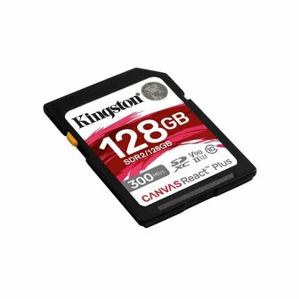 Micro SD kaart met adapter Kingston SDR2/128GB 128 GB 8K Ultra HD SDXC UHS-II 3