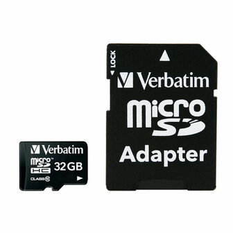 Micro SD kaart met adapter Verbatim 44083 1