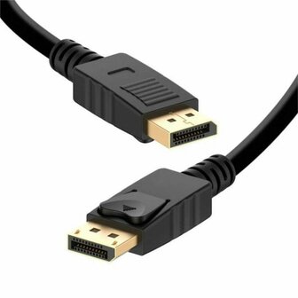 DisplayPort kabel PcCom PCCES-CAB-DP14-3M Zwart 4K Ultra HD 3 m 1