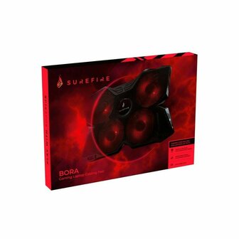 Gaming Cooling Base voor Laptop Verbatim Surefire Bora Zwart 2