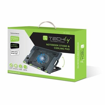 Cooling Base voor Laptop Techly ICOOL-CP12TY 2