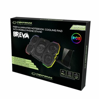 Cooling Base voor Laptop Esperanza EGC107 8