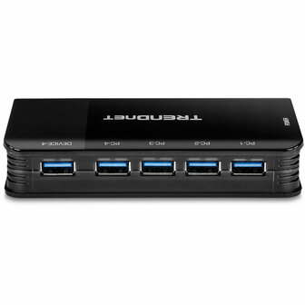 Switch Trendnet TK-U404 USB Zwart 5