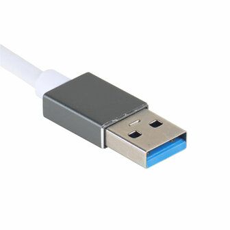 USB-HUB iggual IGG319260 Zwart Grijs 2