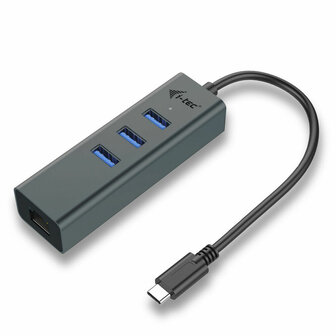 USB-HUB C i-Tec C31METALG3HUB        1