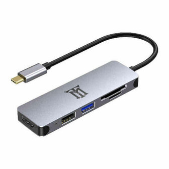 USB-HUB Maillon Technologique MTHUB5 Grijs 1