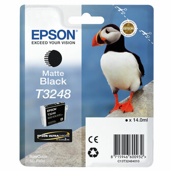 Originele inktcartridge Epson C13T32484010 Zwart Mat zwart 1