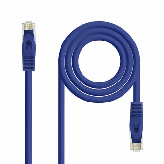 Cat6 UTP kabel NANOCABLE 10.20.1803-BL LSZH (2 m) Blauw Zwart 3 m 1