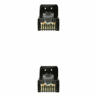 Cat6 UTP kabel NANOCABLE 10.20.1803-BL LSZH (2 m) Blauw Zwart 3 m 4