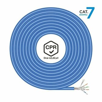 Cat7 FTP kabel Aisens AWG23 Blauw 100 m 3
