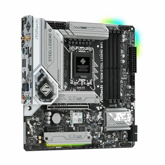 Moederbord ASRock B760M Steel Legend WiFi Intel Wi-Fi 6 Intel B760 LGA 1700 4