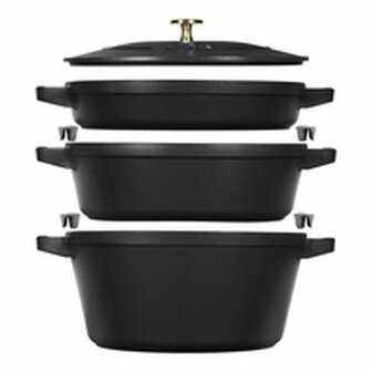 Sauspan Zwilling La Cocotte Zwart Gietijzer 1 Onderdelen &Oslash; 24 cm 1 kg 4,2 L (1 Stuks) 2
