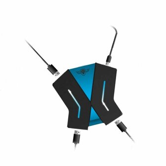 USB-HUB Spirit of Gamer Crossgame Blauw 2