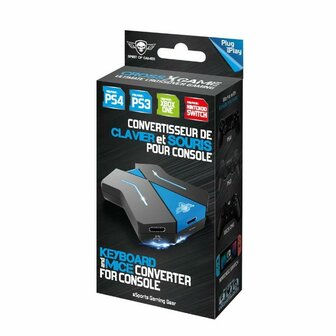 USB-HUB Spirit of Gamer Crossgame Blauw 3