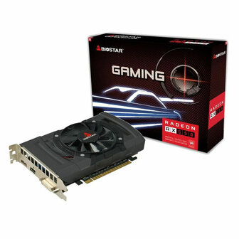Videokaart Biostar Radeon RX550 AMD Radeon RX 550 GDDR5 4 GB 1