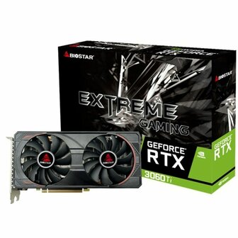 Videokaart Biostar N3606TM82 GeForce RTX 3060 Ti 8 GB GDDR6 1