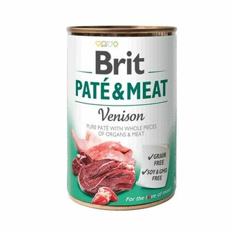 Natvoer Brit                                 Kip Vlees Wild zwijn 400 g 1