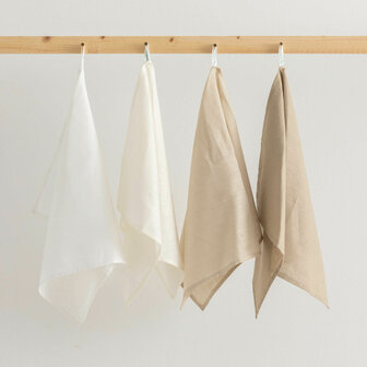 Keukendoek Belum Multicolour Taupe Linnen 45 x 70 cm 2 Stuks 3