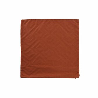Kussenhoes DKD Home Decor Terra cotta Geometrisch 50 x 1 x 50 cm 3