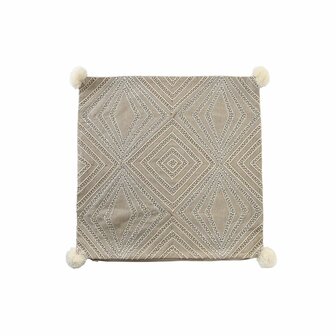 Kussenhoes DKD Home Decor Grijs 50 x 1 x 50 cm 1