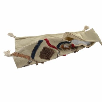 Kussenhoes DKD Home Decor 60 x 1 x 40 cm Multicolour Franjes 3