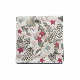 Kussenhoes DKD Home Decor Roze Groen Tropisch 50 x 1 x 50 cm 1