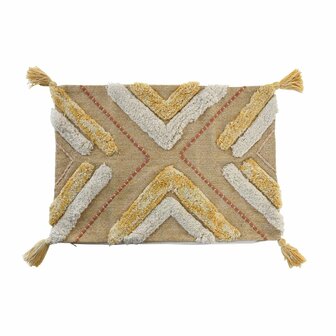 Kussenhoes DKD Home Decor 60 x 1 x 40 cm Geel 1