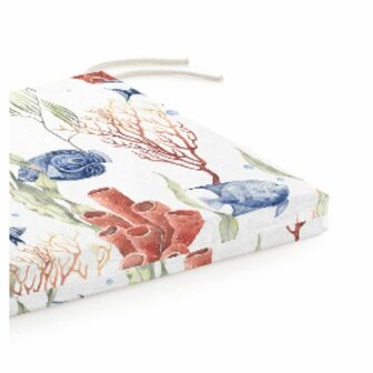 Stoelkussen Belum 0120-413 Multicolour 40 x 5 x 40 cm Navy 2